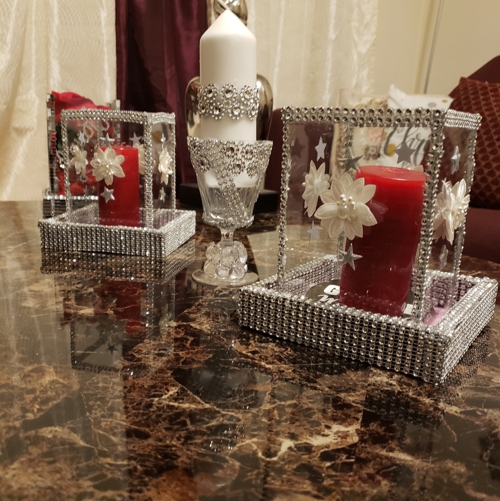 Candle holder set